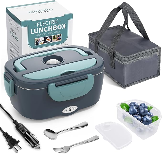 Lunch Box Électrique 1,5 L | Chauffante et Portable