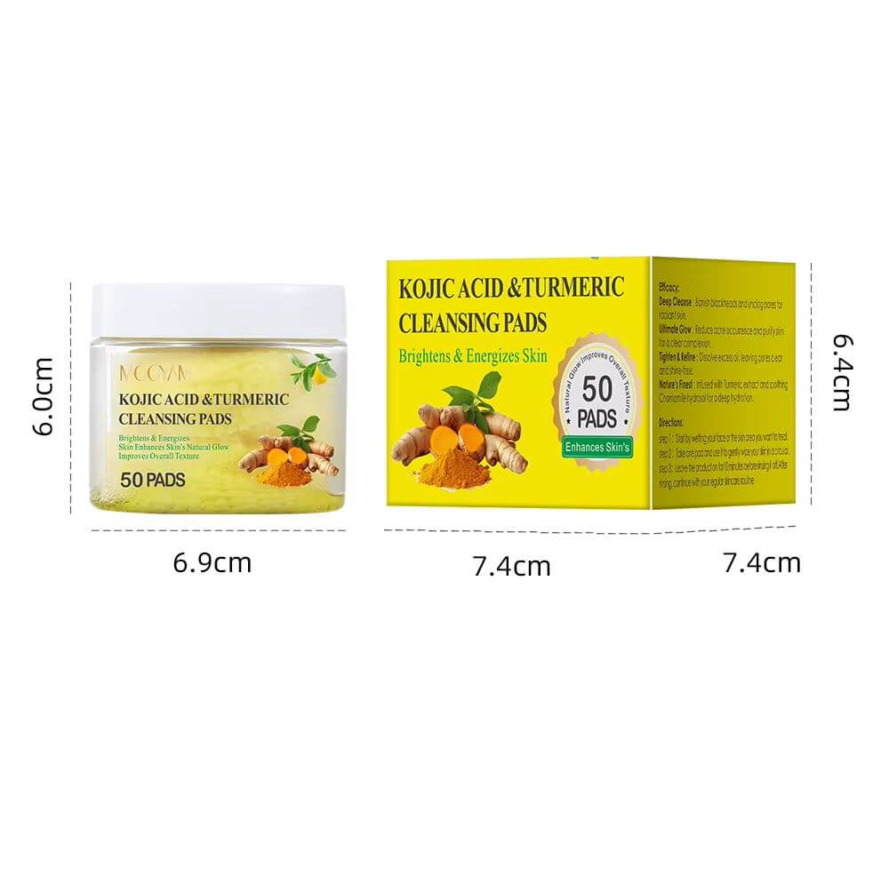 Coton Nettoyant au Curcuma