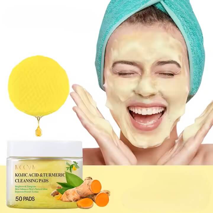 Coton Nettoyant au Curcuma