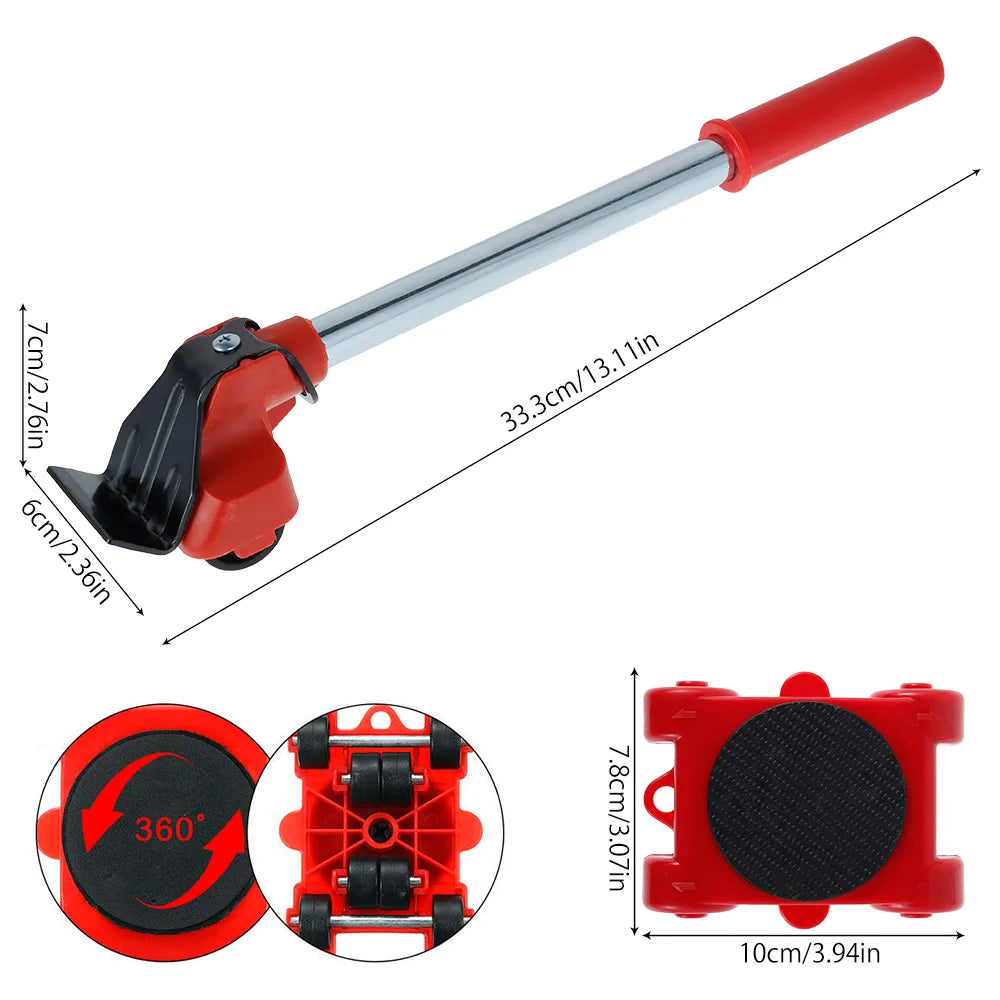Kit de Levage et Déplacement pour Objets Lourds