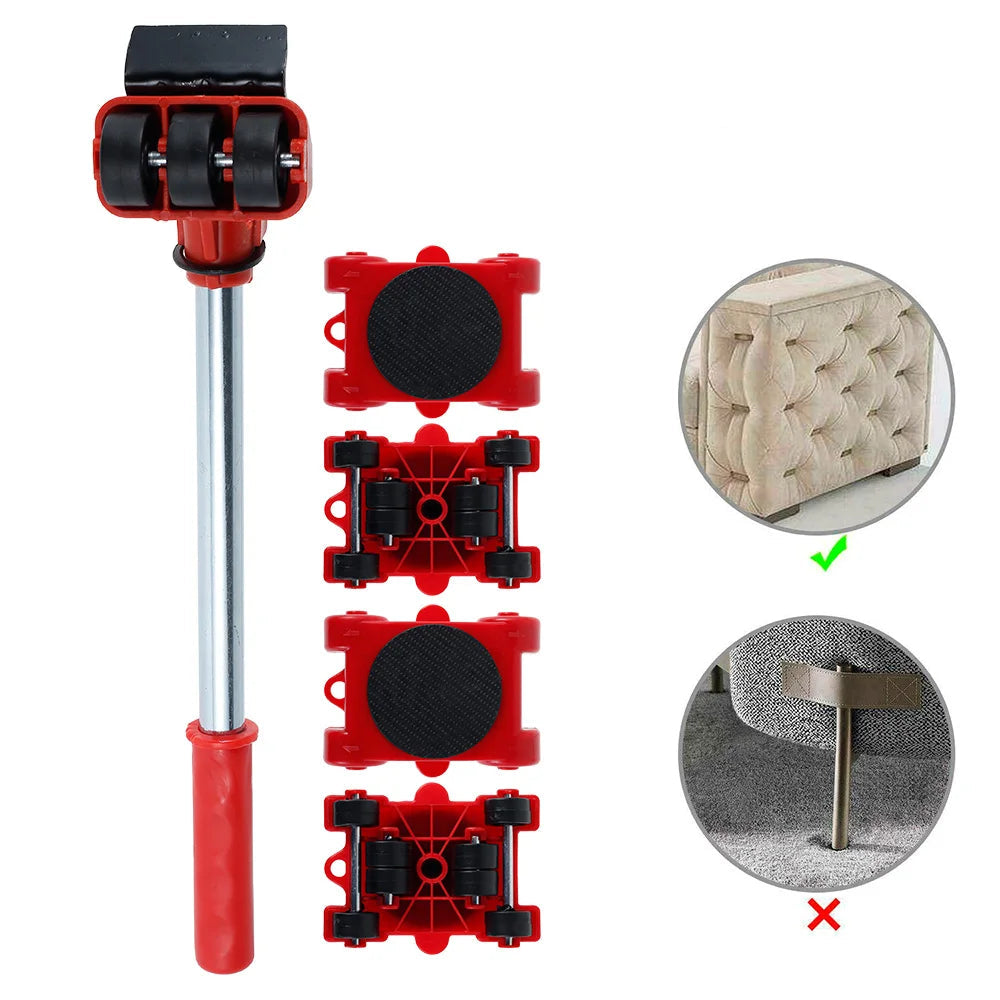 Kit de Levage et Déplacement pour Objets Lourds