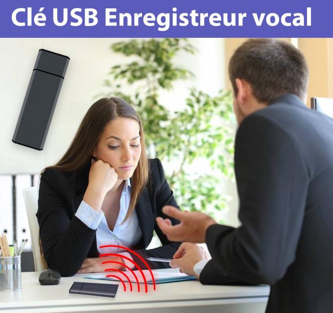 Clé USB enregistreur vocal