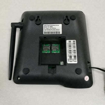 Téléphone fixe à carte SIM, double SIM avec batterie