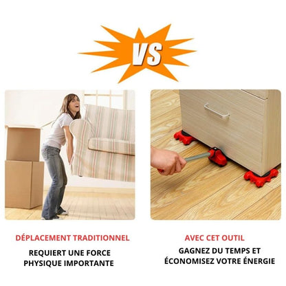 Kit de Levage et Déplacement pour Objets Lourds