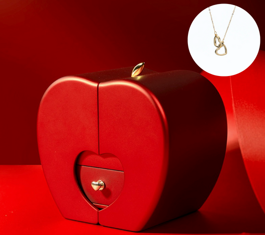 🌹Coffret St Valentin avec collier en Cœur🌹