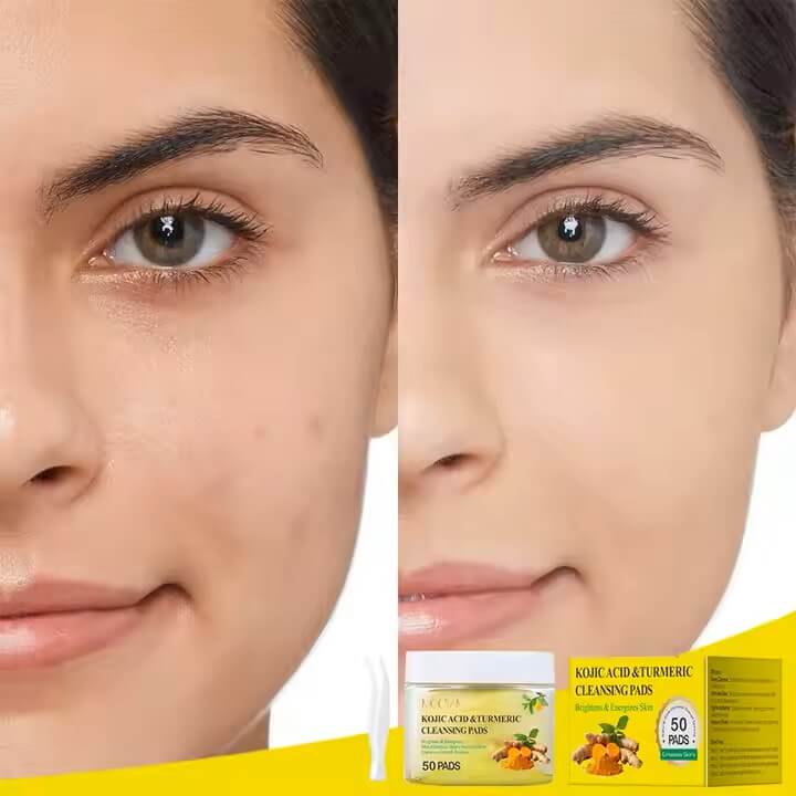 Coton Nettoyant au Curcuma