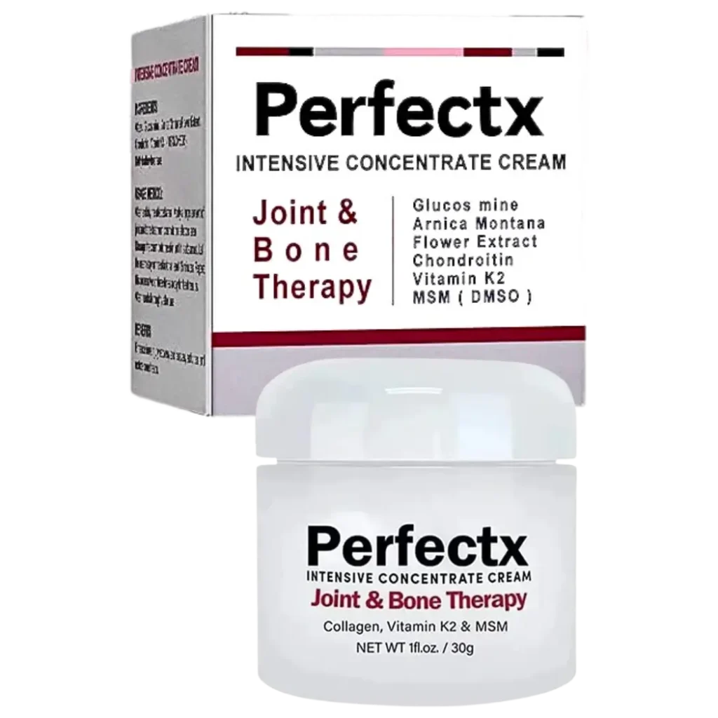Crème Perfectx, soin apaisant pour genoux, dos et articulations (30 g)