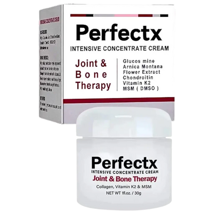 Crème Perfectx, soin apaisant pour genoux, dos et articulations (30 g)