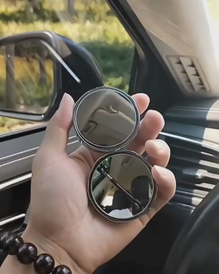 Miroirs d'angle mort 360°, la paire gauche et droite en action
